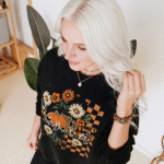 Love Grandma Life Pumpkin Floral Fall Sweatshirt for Women2
