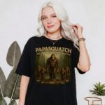 Papasquatch Like A Papa Just Way More Squatchy Family T Shirt