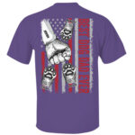 Best Dog Dad Ever Personalized Family Paw Print T-Shirt Gift