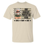 Dad Grandpa Protector Hero Custom Name Family Member Shirt