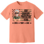 Dad Grandpa Protector Hero Custom Name Family Member Shirt