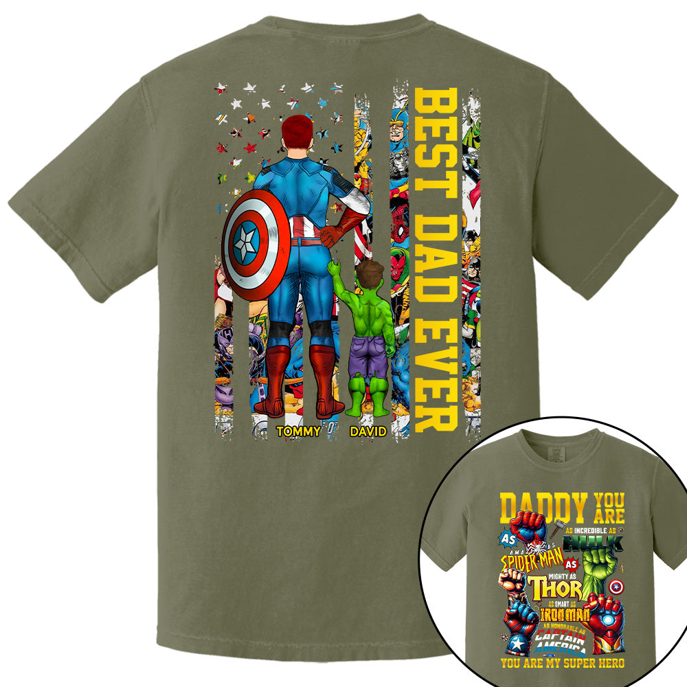 Daddy You Are My Superhero Best Dad Ever Marvel Avengers Shirt Daddy You Are My Superhero Best Dad Ever Marvel Avengers Shirt