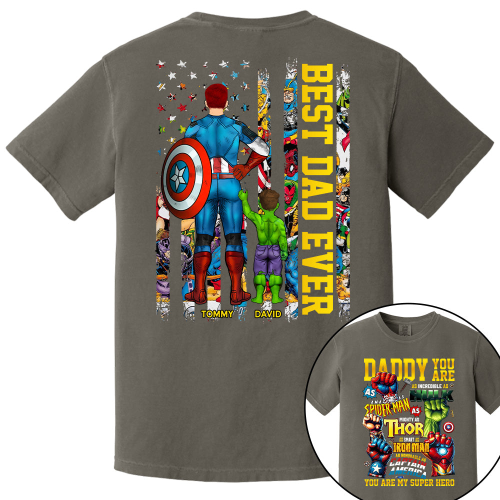 Daddy You Are My Superhero Best Dad Ever Marvel Avengers Shirt Daddy You Are My Superhero Best Dad Ever Marvel Avengers Shirt