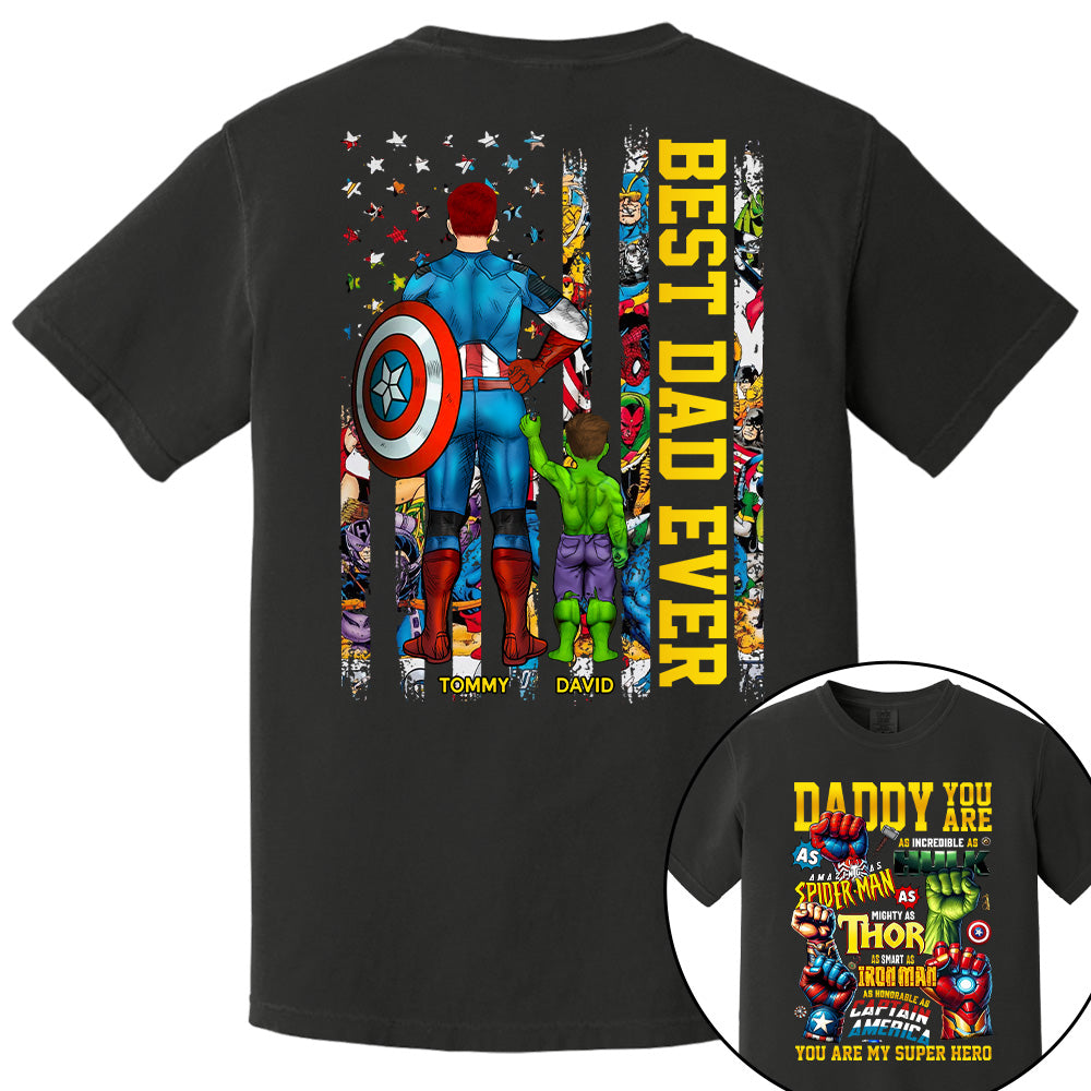 Daddy You Are My Superhero Best Dad Ever Marvel Avengers Shirt Daddy You Are My Superhero Best Dad Ever Marvel Avengers Shirt
