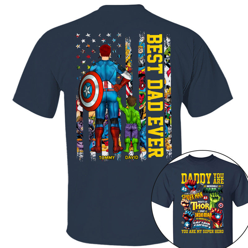 Daddy You Are My Superhero Best Dad Ever Marvel Avengers Shirt Daddy You Are My Superhero Best Dad Ever Marvel Avengers Shirt