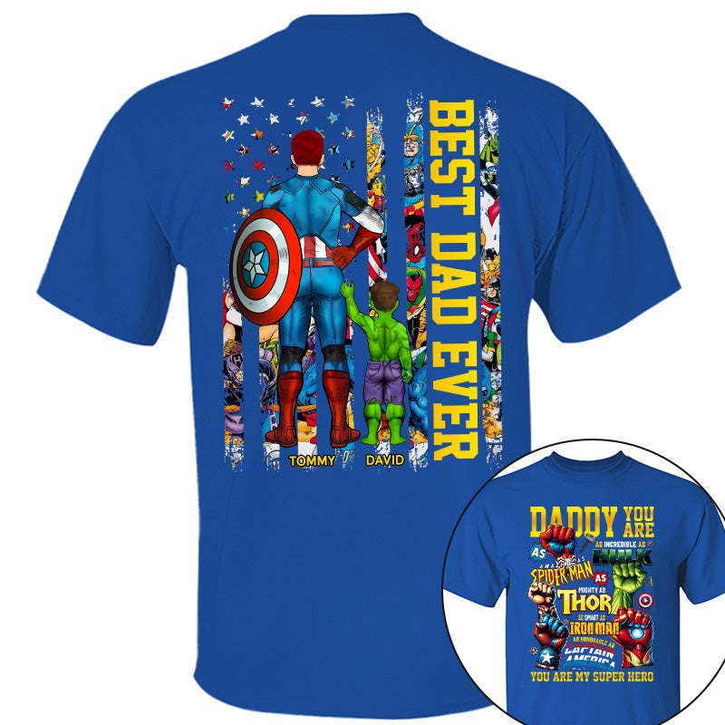 Daddy You Are My Superhero Best Dad Ever Marvel Avengers Shirt Daddy You Are My Superhero Best Dad Ever Marvel Avengers Shirt