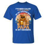 Favorite Papa Bear Shirt Gift for Grandpa and Loving Grandchildren