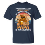 Favorite Papa Bear Shirt Gift for Grandpa and Loving Grandchildren