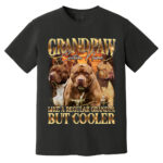 Grandpaw Custom Name Like A Regular Grandpa But Cooler Shirt