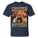 Grandpaw Custom Name Like A Regular Grandpa But Cooler Shirt