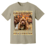 Grandpaw Custom Name Like A Regular Grandpa But Cooler Shirt