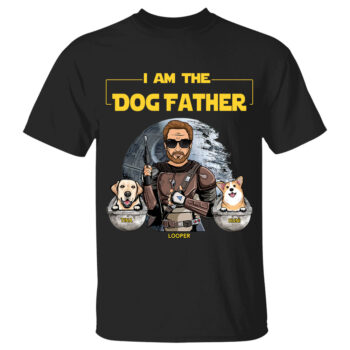 I Am The Dog Father Funny Dog Lover Shirt Gift For Dog Dad