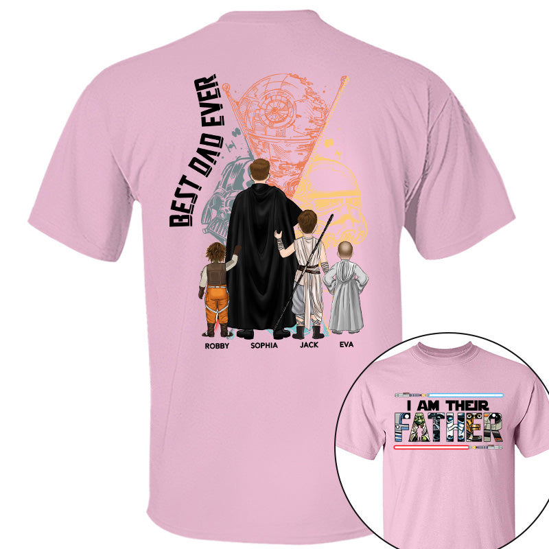 I Am Their Father Best Dad Ever Star Wars Inspired T Shirt For Men I Am Their Father Best Dad Ever Star Wars Inspired T Shirt For Men