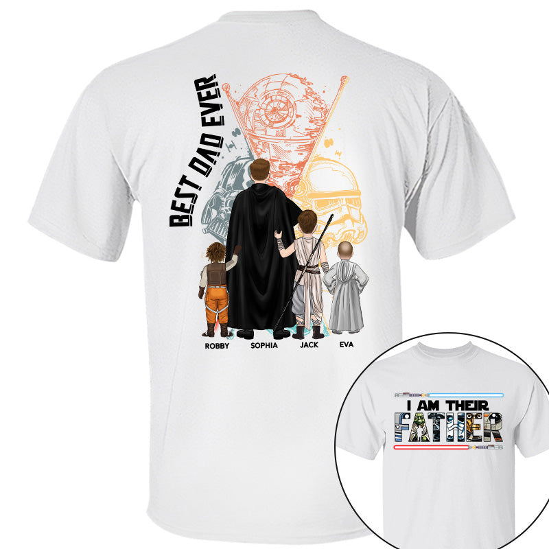I Am Their Father Best Dad Ever Star Wars Inspired T Shirt For Men I Am Their Father Best Dad Ever Star Wars Inspired T Shirt For Men