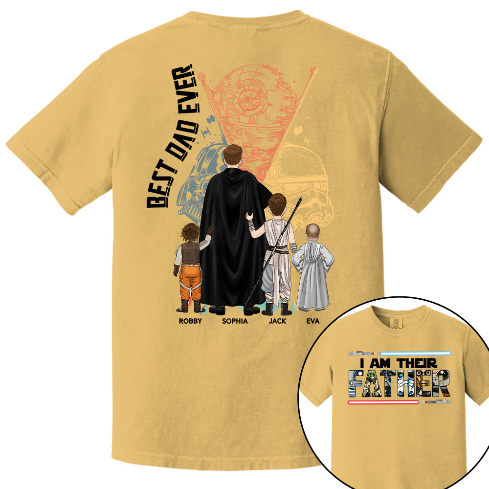 I Am Their Father Best Dad Ever Star Wars Inspired T Shirt For Men I Am Their Father Best Dad Ever Star Wars Inspired T Shirt For Men