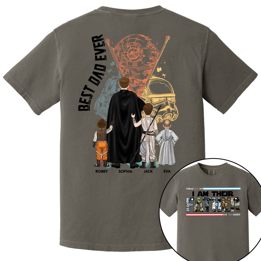 I Am Their Father Best Dad Ever Star Wars Inspired T Shirt For Men I Am Their Father Best Dad Ever Star Wars Inspired T Shirt For Men