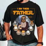 I Am Their Father Personalized Star Wars Dad T Shirt Gift Ideas