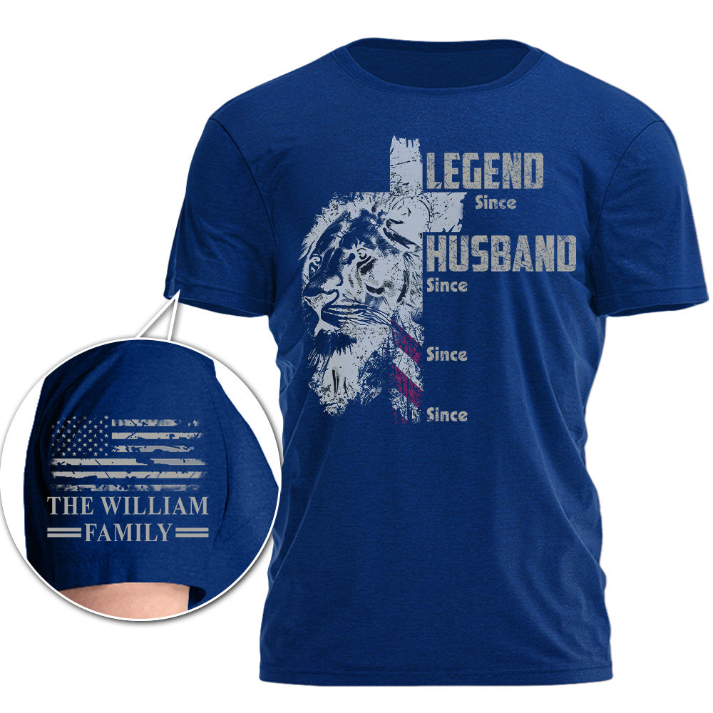 Legend Husband Dad Papa Since Vintage Family T Shirt Gift Idea Legend Husband Dad Papa Since Vintage Family T Shirt Gift Idea