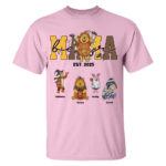 Mama Bear Halloween Family Matching Costume Shirt Est 2025