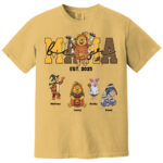 Mama Bear Halloween Family Matching Costume Shirt Est 2025