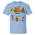 Mama Bear Halloween Family Matching Costume Shirt Est 2025