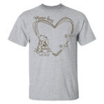 Mama Bear Personalized T Shirt Custom Name Heart Design Est 2025