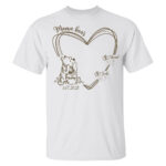 Mama Bear Personalized T Shirt Custom Name Heart Design Est 2025