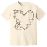 Mama Bear Personalized T Shirt Custom Name Heart Design Est 2025