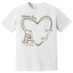 Mama Bear Personalized T Shirt Custom Name Heart Design Est 2025