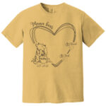Mama Bear Personalized T Shirt Custom Name Heart Design Est 2025
