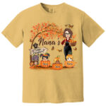 Nanas Little Pumpkins Personalized Fall Shirt for Grandkids