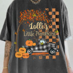 Personalized Little Pumpkins Truck Fall TShirt Autumn Shirt Gift