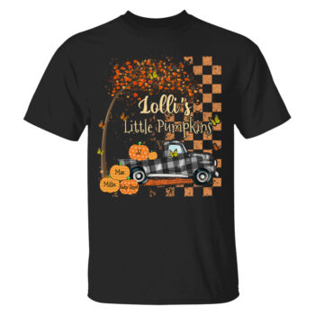 Personalized Little Pumpkins Truck Fall TShirt Autumn Shirt Gift