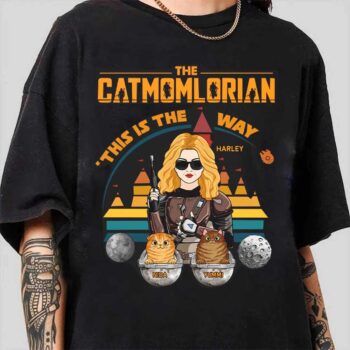 The Catmolorian This Is The Way Harley And Cats Graphic Tee Shirt