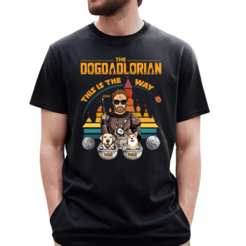The Dogdalorian This Is The Way Personalized Dog Lovers T Shirt