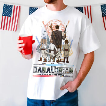 The Mandalorian Family This Is The Way Personalized Star Wars Shirt