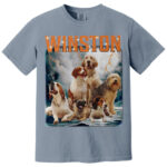 Winston Dog Lover Shirt Cute Dogs Graphic Tee Top for Men Women