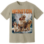 Winston Dog Lover Shirt Cute Dogs Graphic Tee Top for Men Women