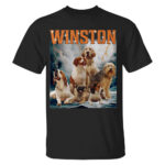 Winston Dog Lover Shirt Cute Dogs Graphic Tee Top for Men Women