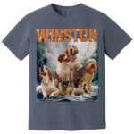 Winston Dog Lover Shirt Cute Dogs Graphic Tee Top for Men Women