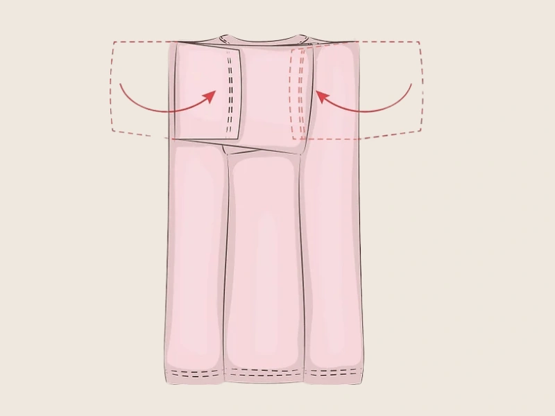 how to fold t shirts 5