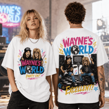 Wayne’s World Film 3D Shirt For Movie Fans NNK