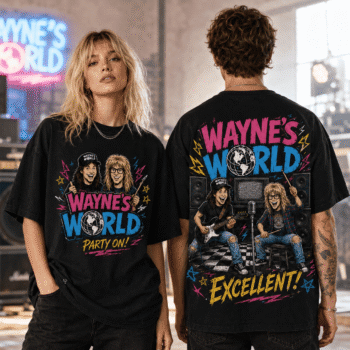 Wayne’s World Film 3D Shirt For Movie Fans NNK