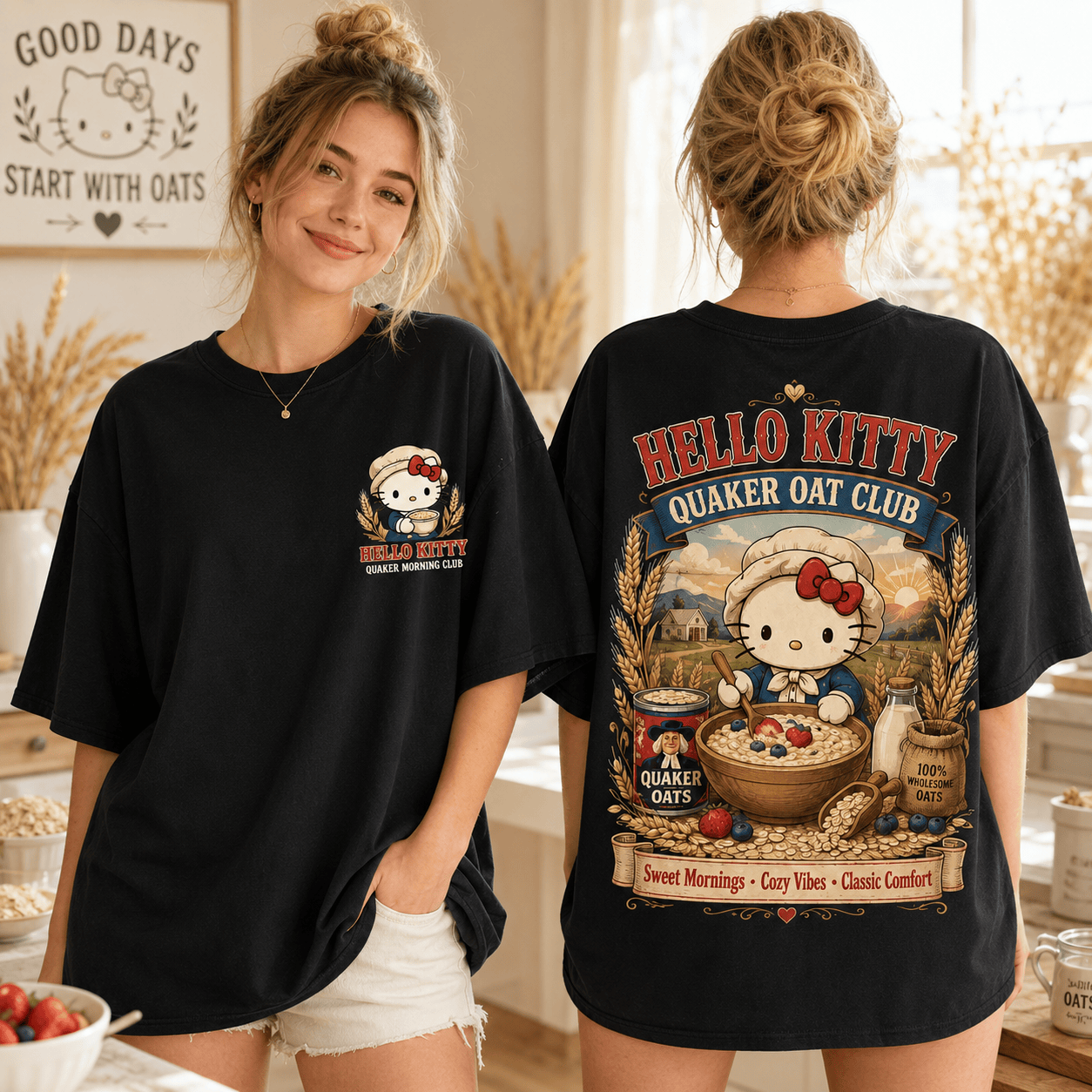 1787972588832.png Hello Kitty X Quaker 3D Shirt For Quaker Oat Club NNK