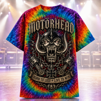 Motörhead Ace Of Spades Tie Dye 3D Shirt For Rock Fans NNK