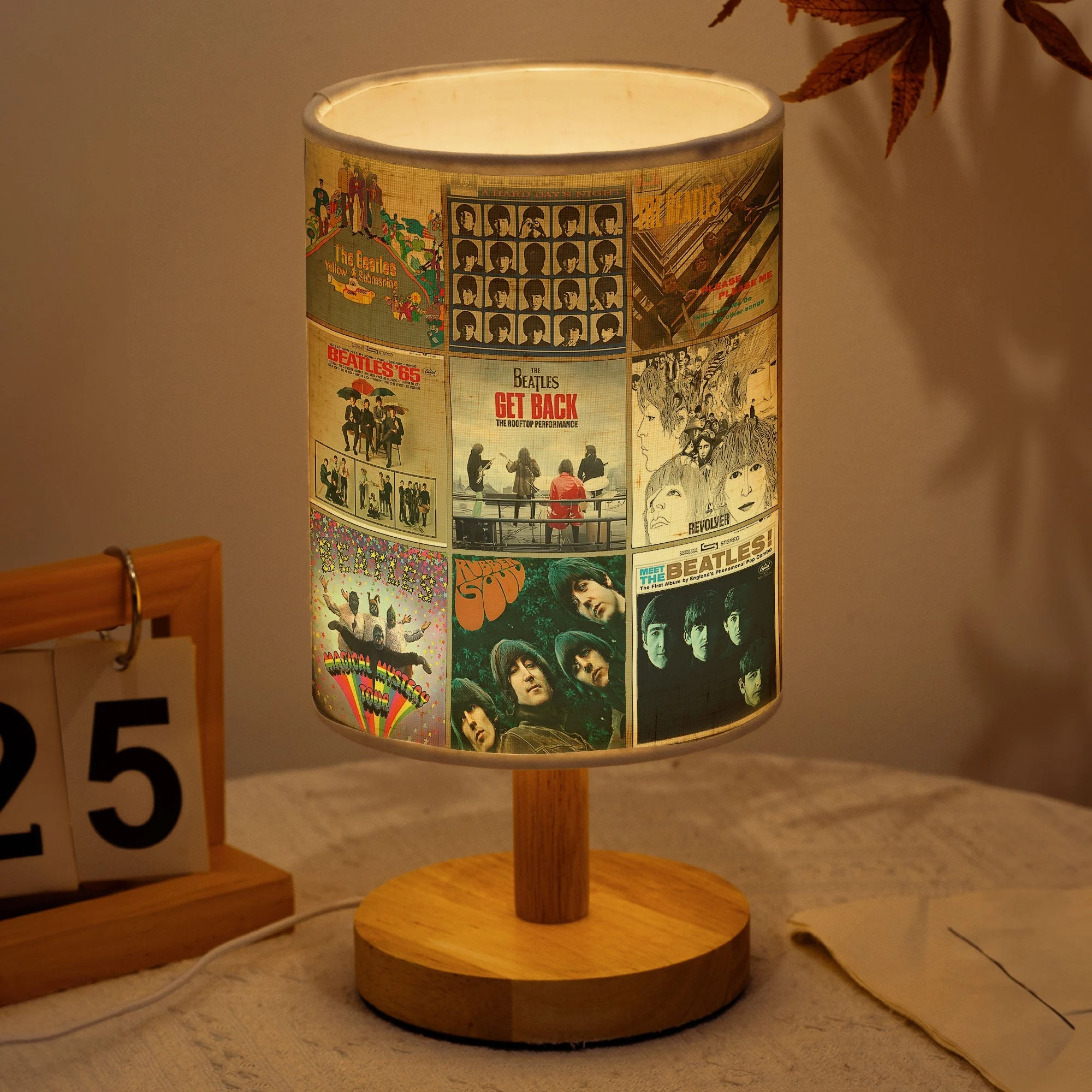 IMG 0625.jpg šµ The Beatles Album Cover Lamp ā Retro Music Decor
