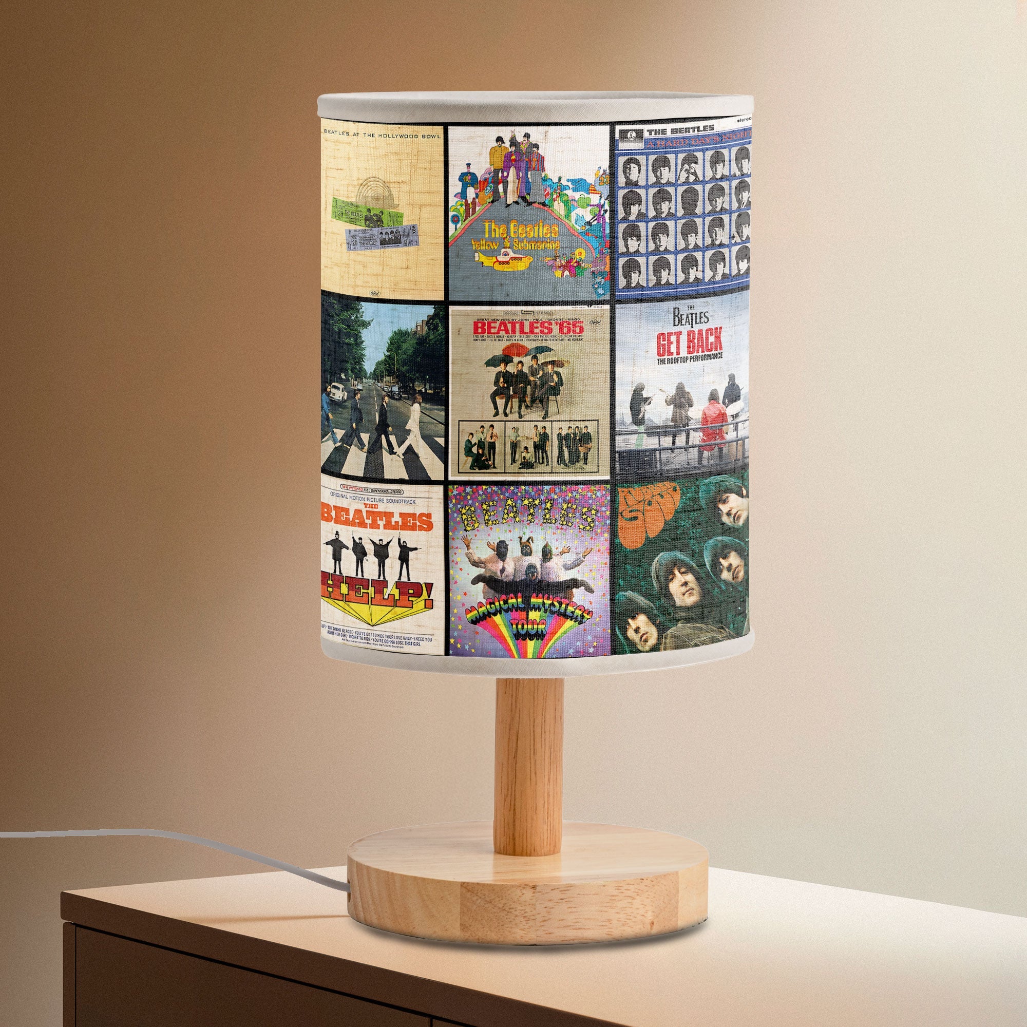 IMG 0626.jpg šµ The Beatles Album Cover Lamp ā Retro Music Decor