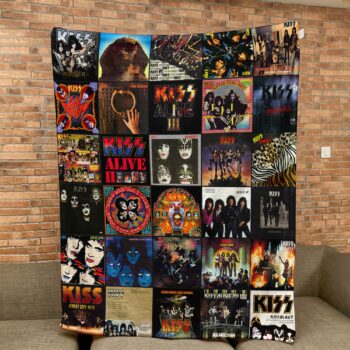 KISS Sherpa Blanket – A Rock & Roll Hall-of-Fame Tribute for Superfans