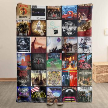 Lynyrd Skynyrd Sherpa Blanket – A Southern Rock Legacy in Every Stitch