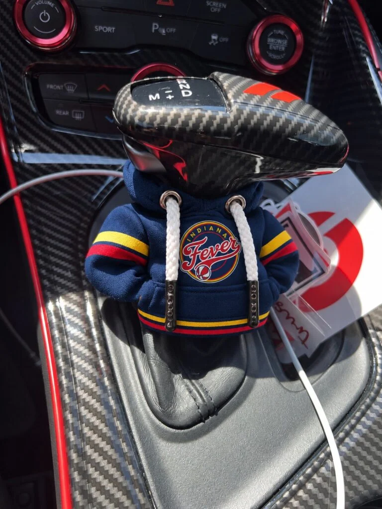 Indiana Fever Auto hoodie shift knob cover